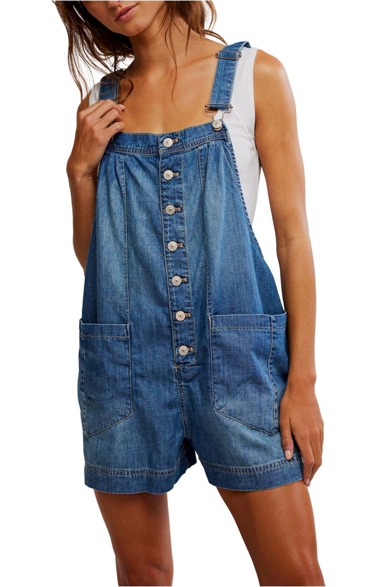 You've Got The Love Short Overalls, Alternate, color, ROULETTE