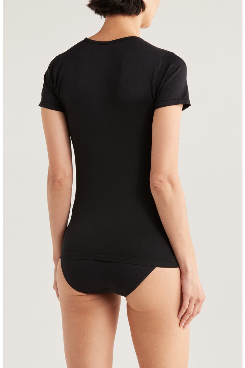 Everyday Seamless T-Shirt, Alternate, color, BLACK
