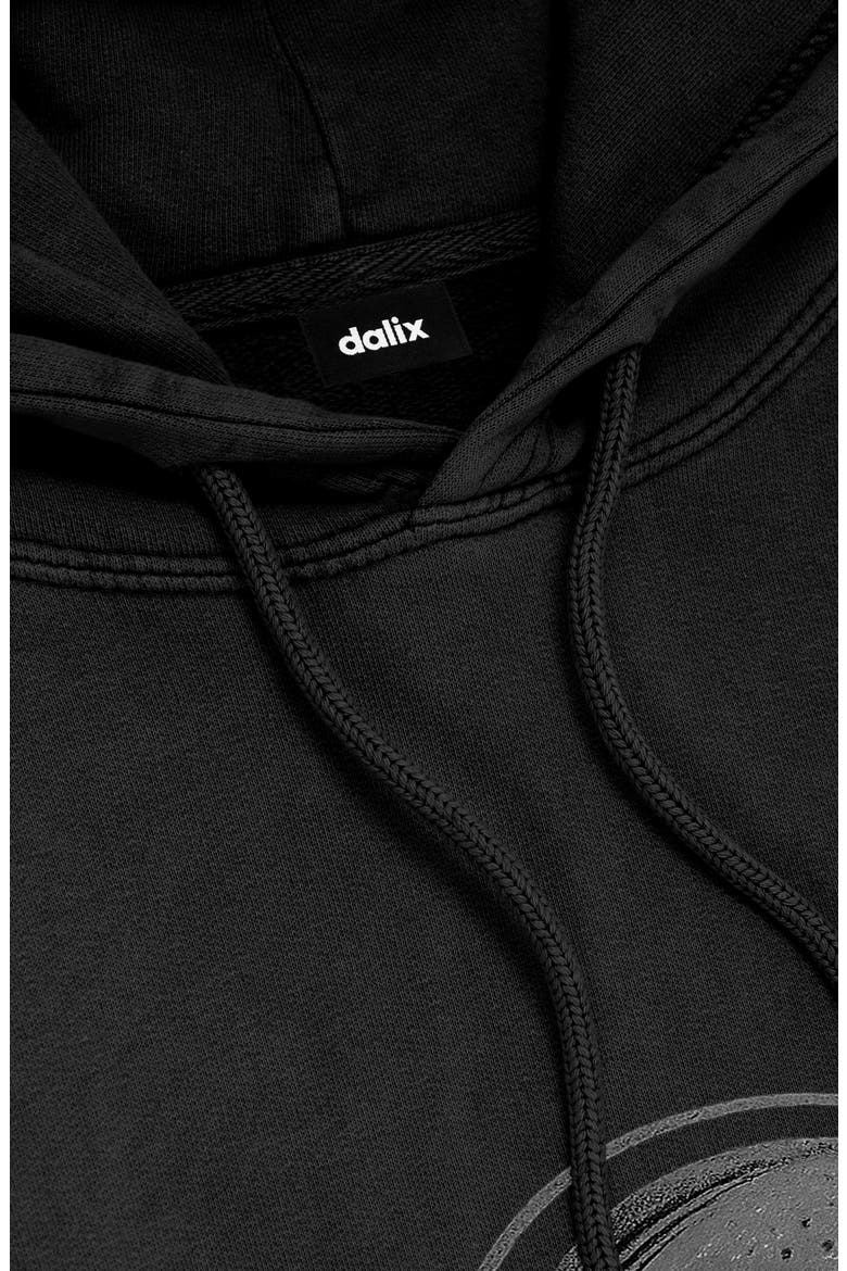 Mens Ghost Washed Hoodie, Alternate, color, Black