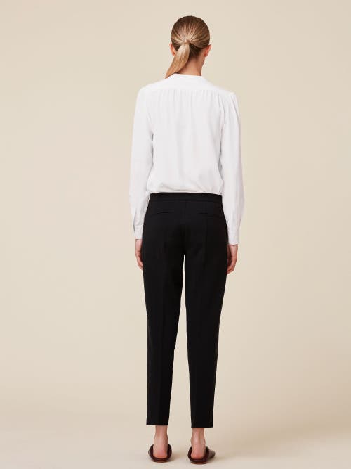 Callas Milano Olympia Silk Blouse In White