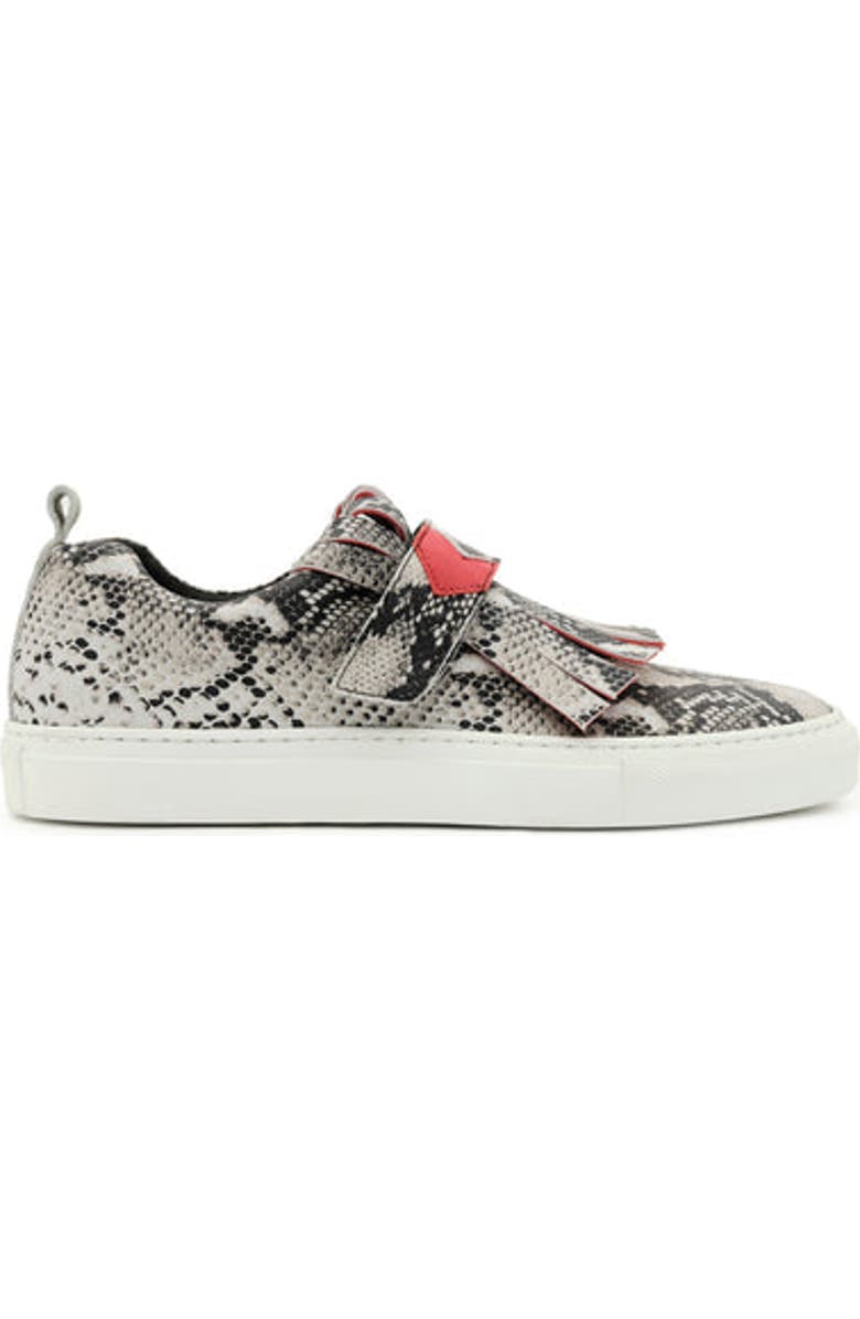 Tiannia Barnes Serena Sneakers, Main, color, Snakeskin