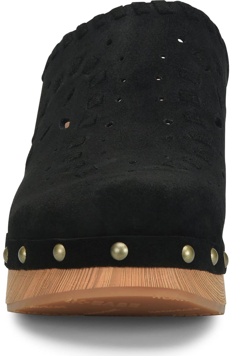 Kork-Ease<sup>®</sup> Tomika Perforated Clog, Alternate, color, Black Suede