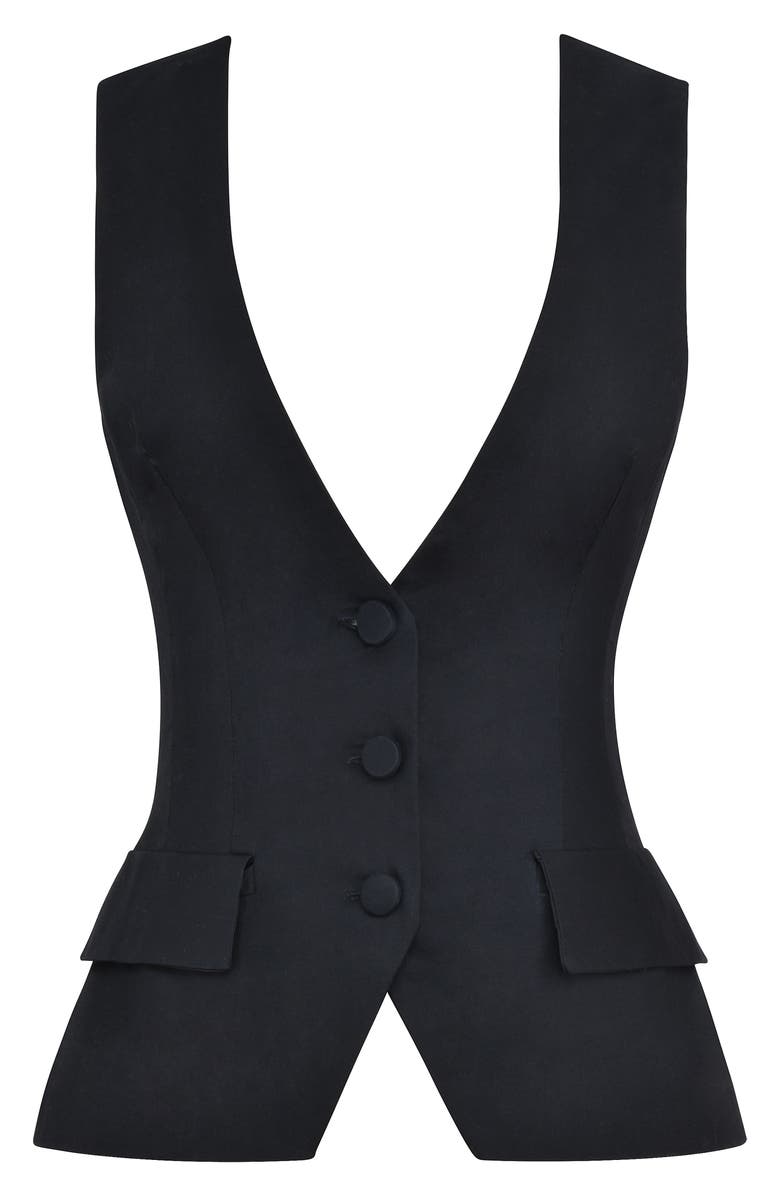 HOUSE OF CB Juliet Tuxedo Vest, Alternate, color, 