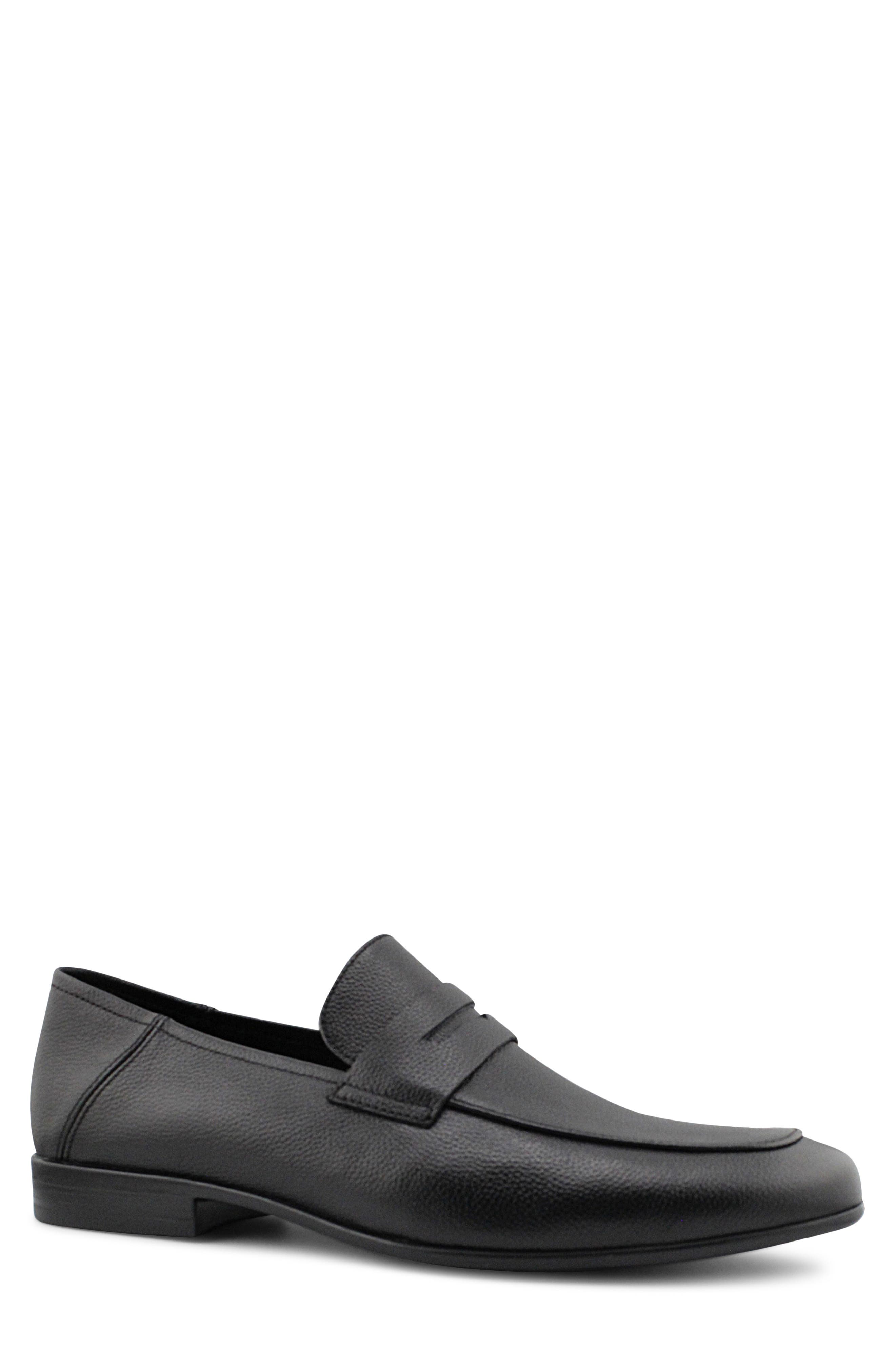 Blake Mckay Sawyer Penny Loafer, Main, color, Black