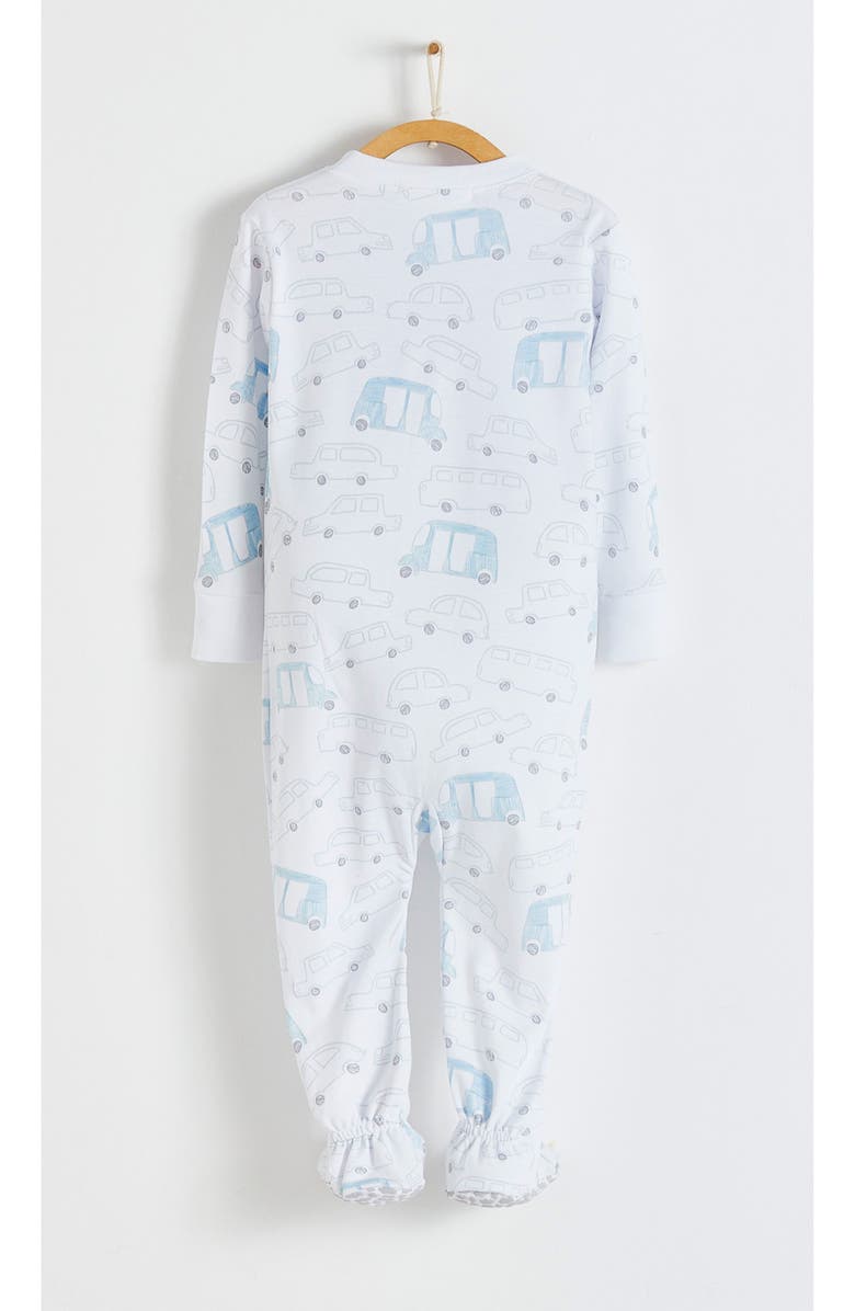 Babycottons Premium Peruvian Pima Cotton Tuc Snug Fit Zip Footed Pajama for Infant, Alternate, color, 