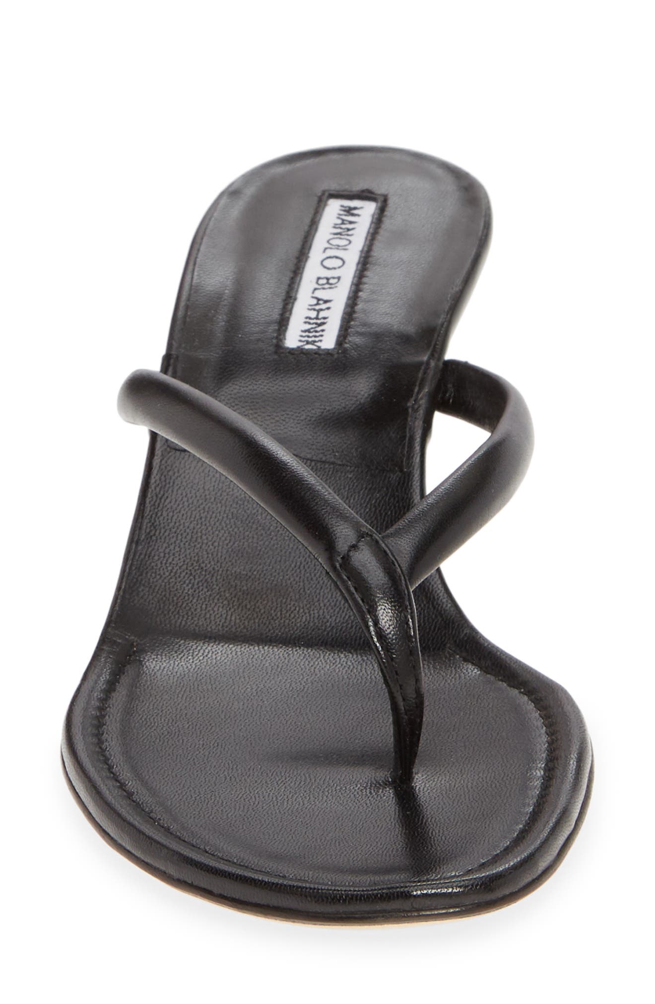 Manolo Blahnik Manolo Blanik Paterno Thong Sandal, Alternate, color, 