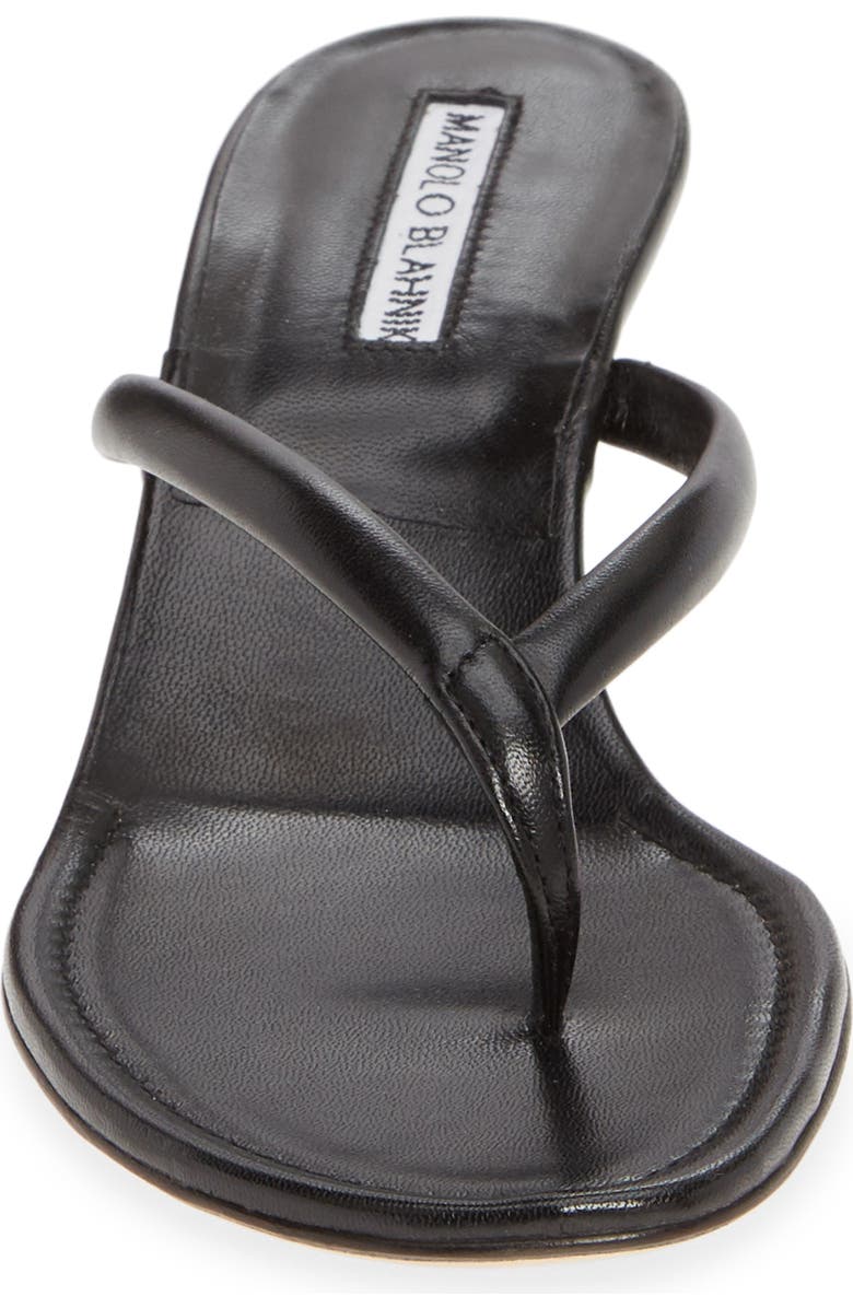 Manolo Blahnik Manolo Blanik Paterno Thong Sandal, Alternate, color,