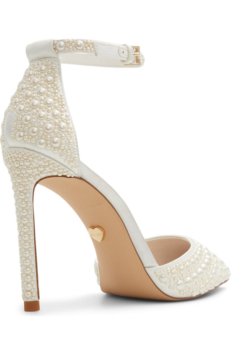 ALDO Derperla Pointed Toe Pump, Alternate, color, White