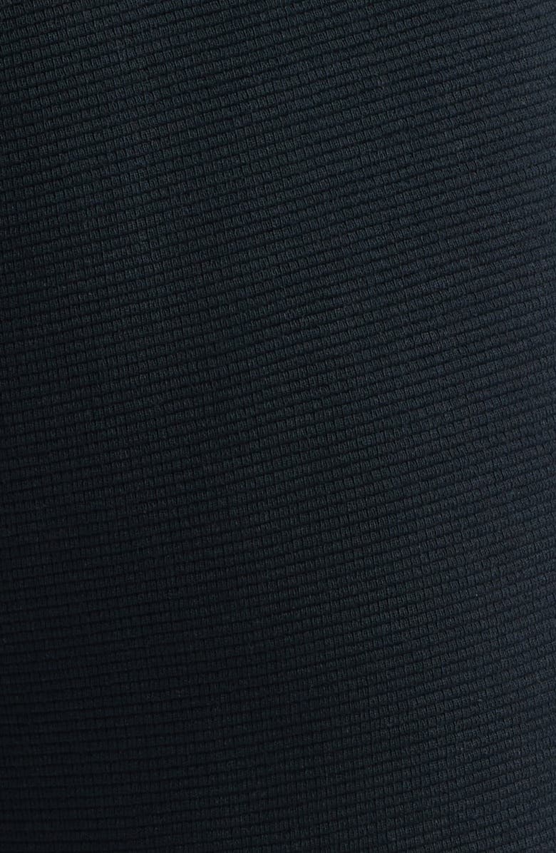 BOSS Ribbed Pajama Shorts, Alternate, color, Black