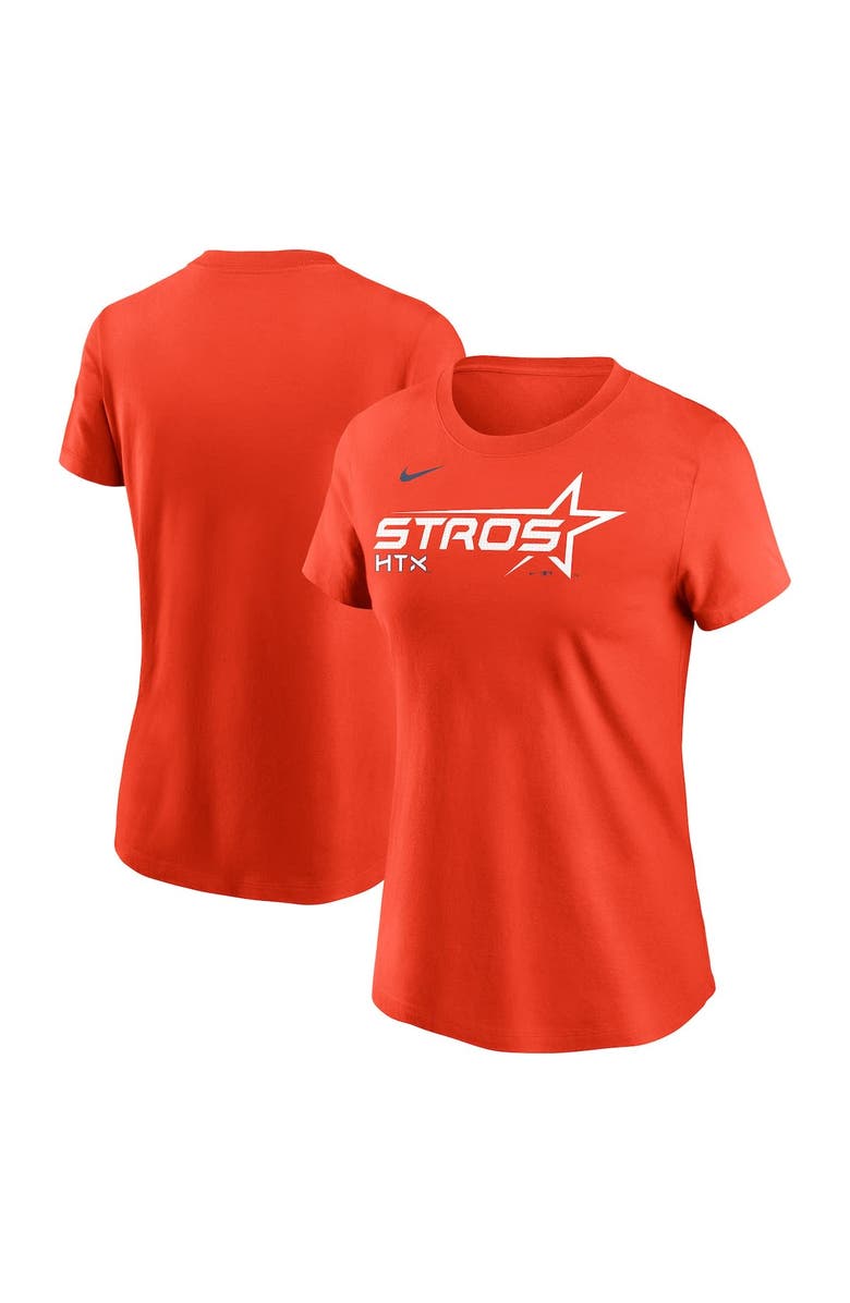 Nike Women's Nike Orange Houston Astros 2025 City Connect Wordmark T-Shirt, Alternate, color, Orange