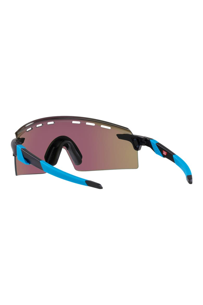 Encoder Strike Vented 136mm Prizm™ Rimless Wrap Shield Sunglasses, Alternate, color, SAPPHIRE