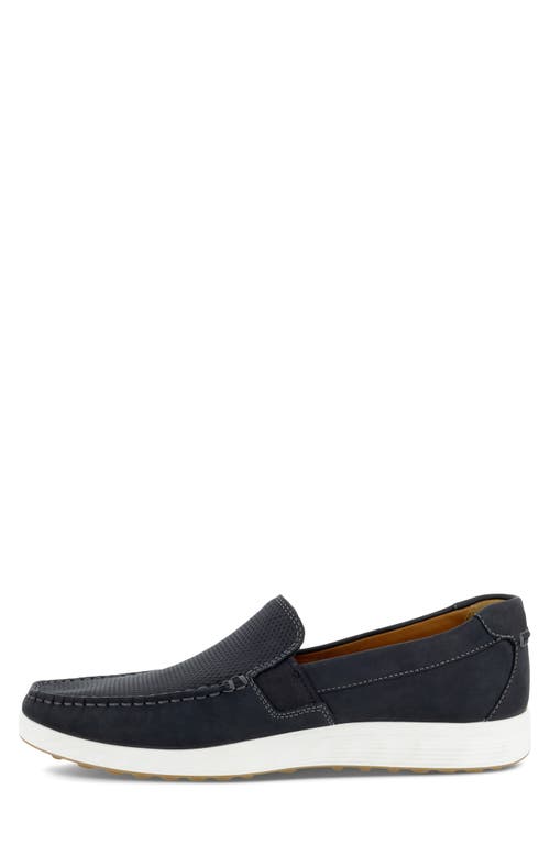Ecco S Lite Moc Toe Slip-on In Black/black