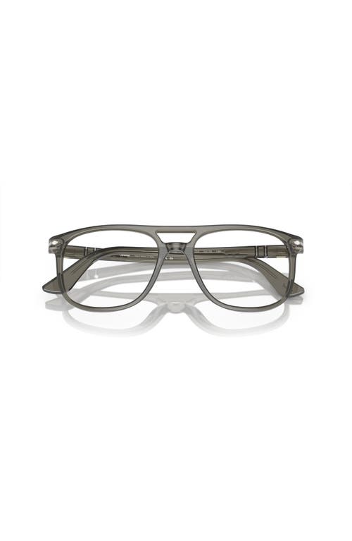 Persol 54mm Pilot Optical Glasses In Green