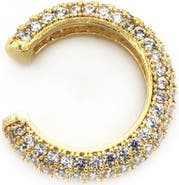 Panacea CZ Pavé Ear Cuffs