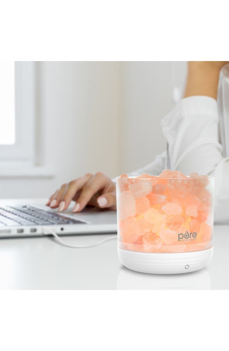 PURE ENRICHMENT PureGlow USB Salt Lamp, Alternate, color,