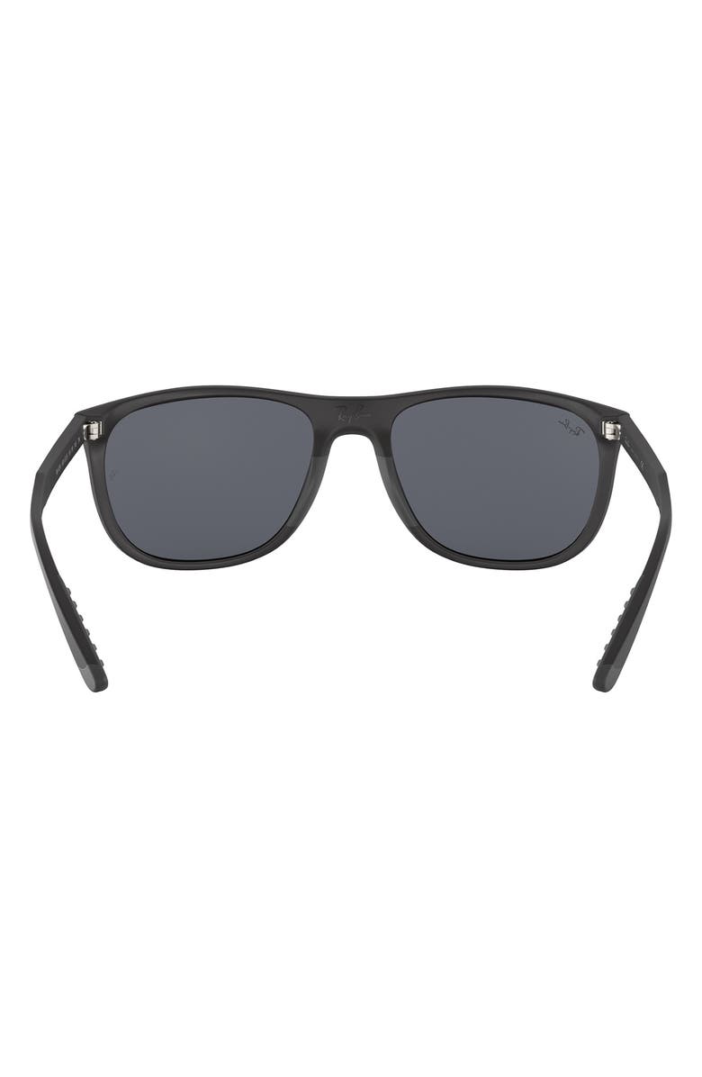 Ray-Ban 58mm Square Sunglasses, Alternate, color, Black Blue