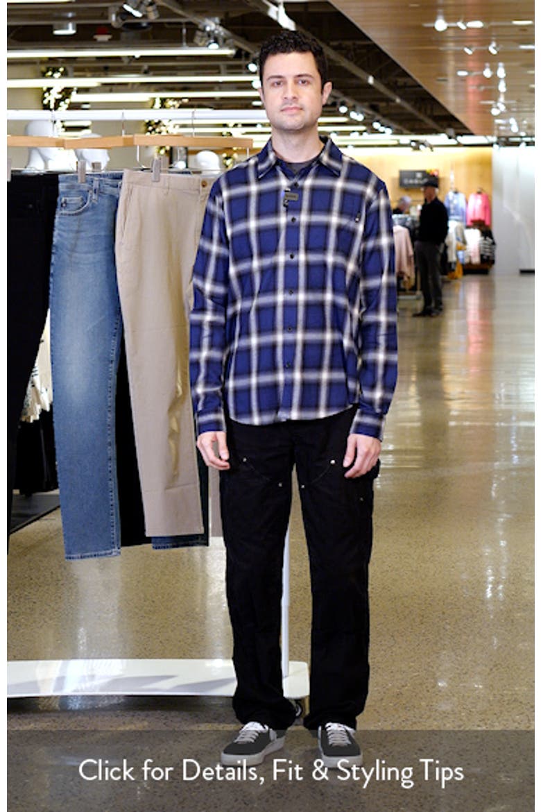 Aiden Plaid Button-Up Shirt video