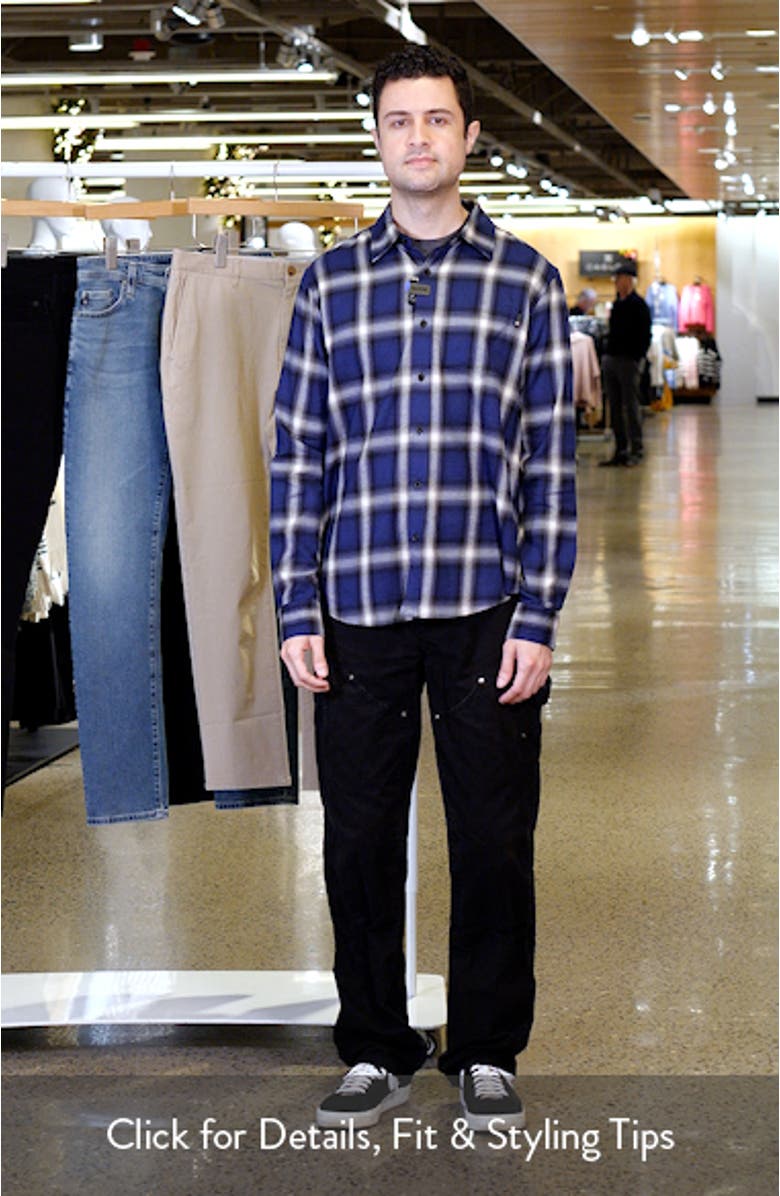 Aiden Plaid Button-Up Shirt, sales video thumbnail