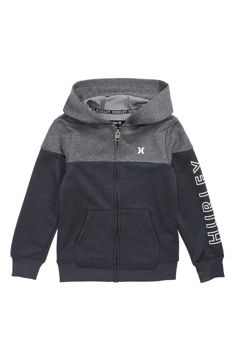 Hurley Dri-FIT Solar Zip Hoodie, Main, color, 