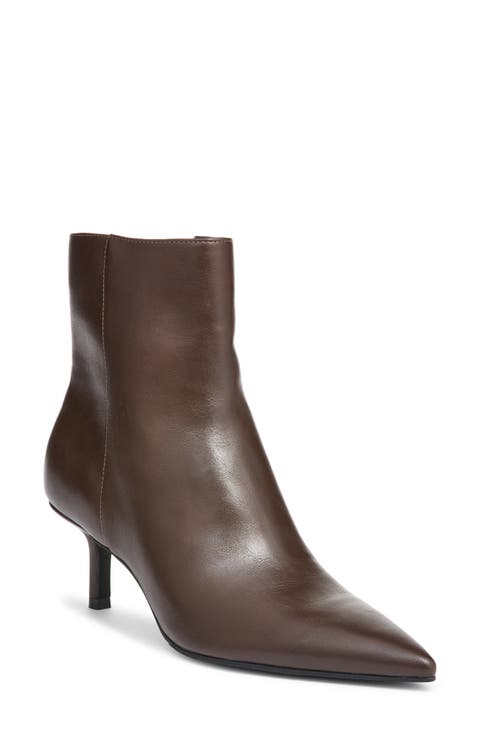 Ember Faux Leather Short Boot