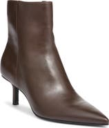 Open Edit Ember Faux Leather Short Boot