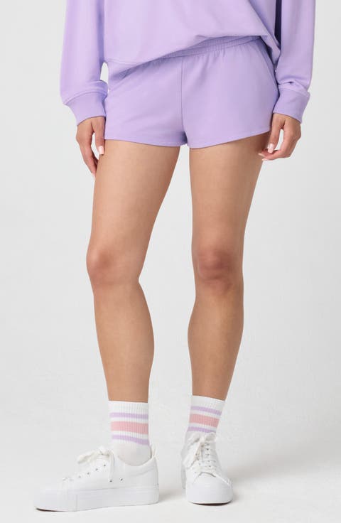 Sporty French Terry Sweat Shorts