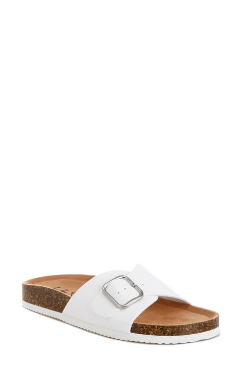 Aranda Buckle Slide Sandal (Women)