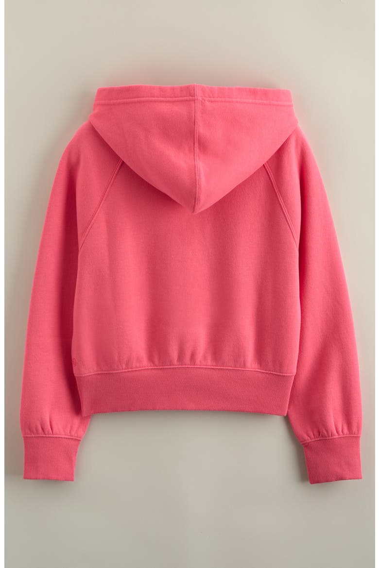 Kids' Kanga Cloud Cotton Blend Hoodie, Alternate, color, PINK CAMELIA