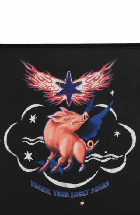 Givenchy Zodiac Pig Zip Pouch