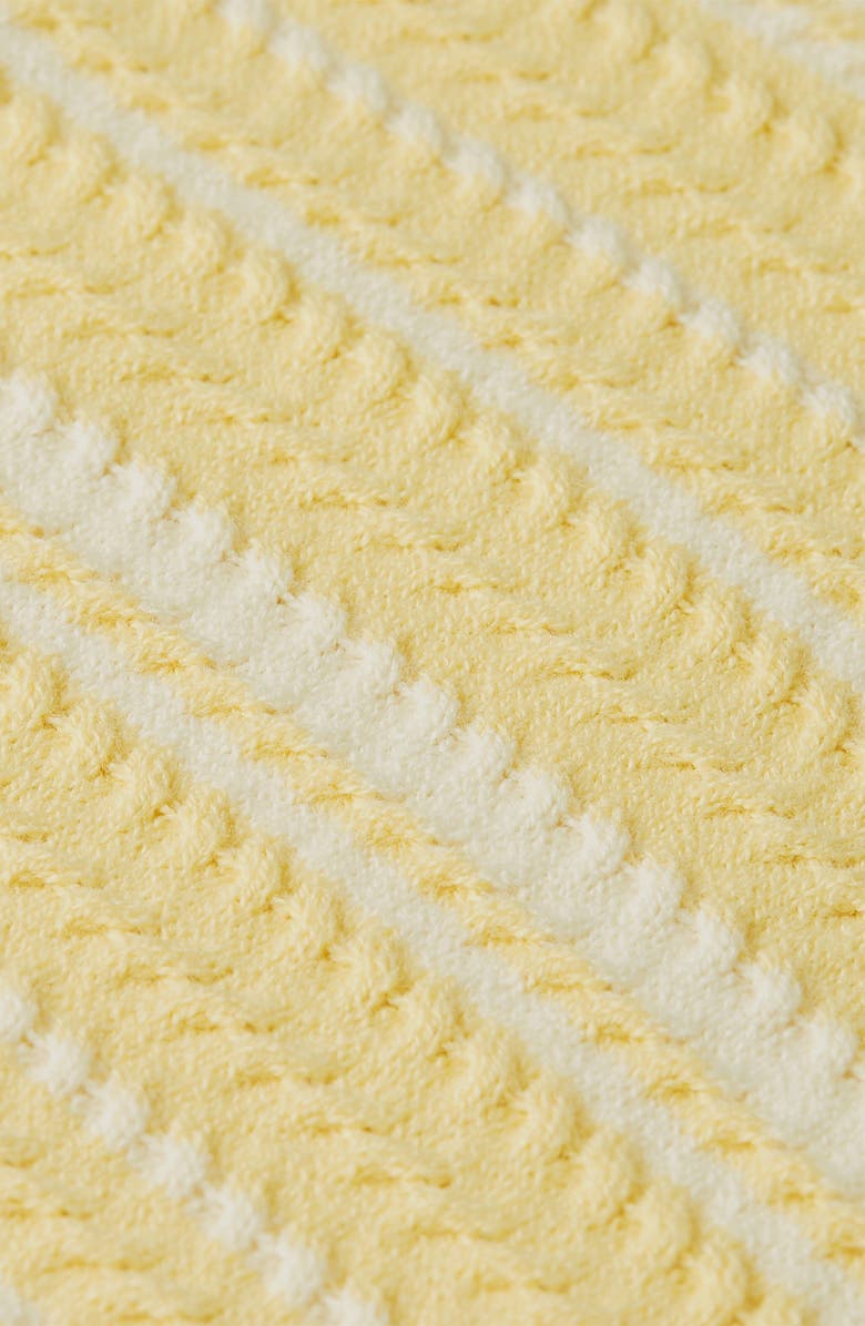 Scotch & Soda Stripe Puff Sleeve Sweater, Alternate, color, Parsnip Stripe