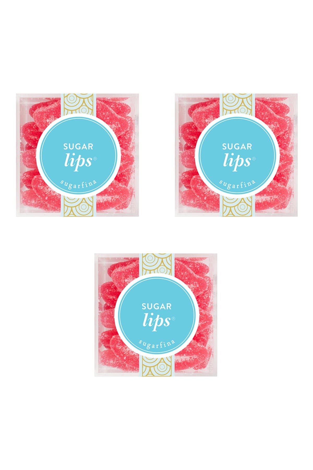 sugarfina Sugar Lips - Small Cube Bundle - Set of 3