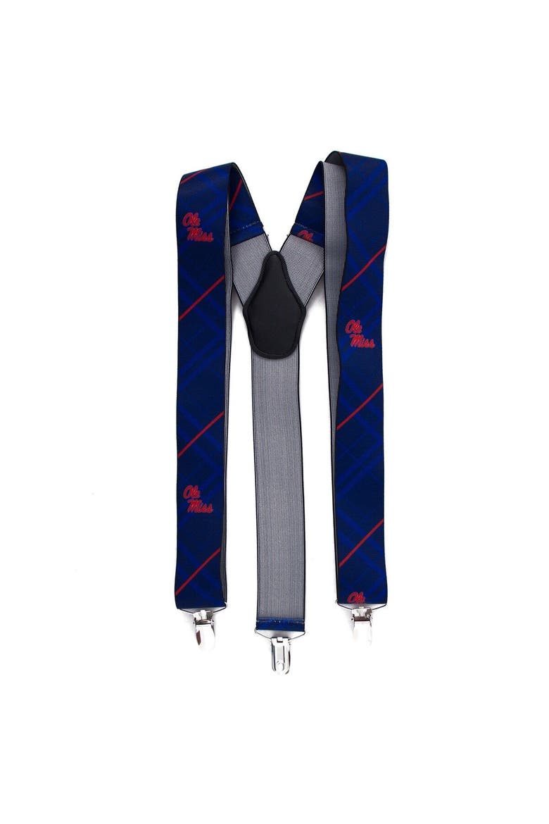 Men's Blue Ole Miss Rebels Suspenders, Main, color, Blue