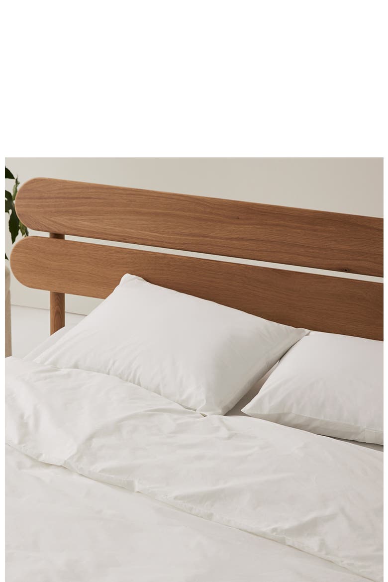 Organic Cotton Organic Cool-Air Percale Sham 2-Pack, Alternate, color, White
