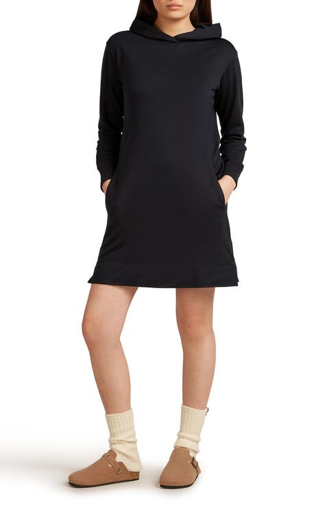 Merino Blend 200 Crush Long Sleeve Dress