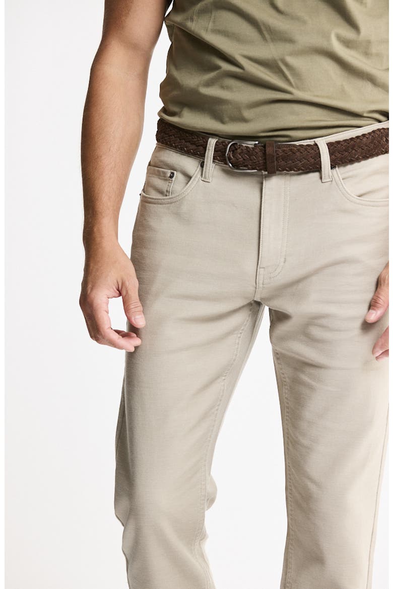 Stretch Twill 5-Pocket Pants, Alternate, color, TAN