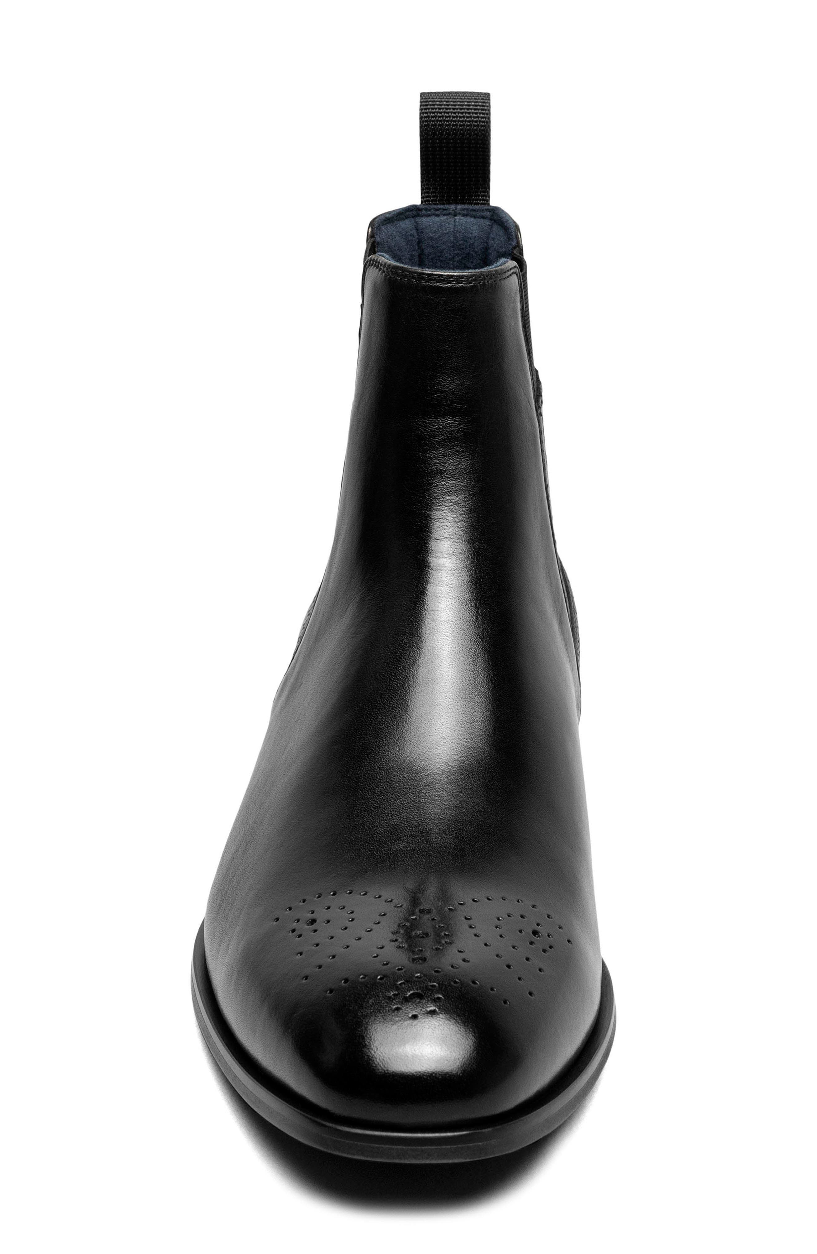 Stacy Adams Bradley Chelsea Boot, Alternate, color, Black