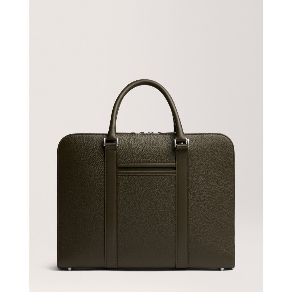 Carl Friedrik Palissy Briefcase In Dark Olive