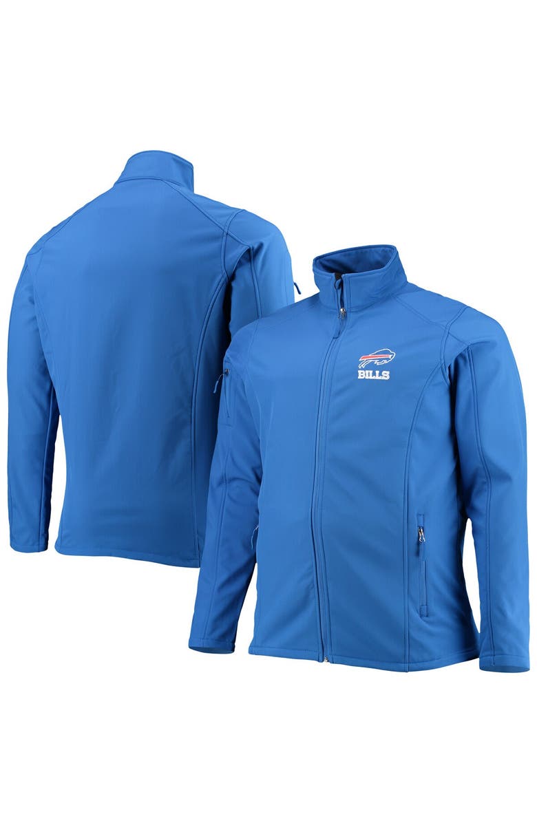 DUNBROOKE Men's Dunbrooke Royal Buffalo Bills Big & Tall Sonoma Softshell Full-Zip Jacket, Main, color, Royal