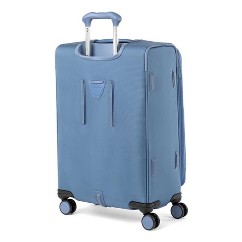 Travelpro Versapack + Lightweight Softside Expandable 25" Medium Check In Spinner Luggage In Elemental Blue