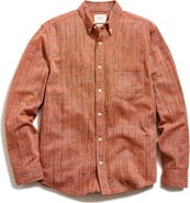 Billy Reid Slub Weave Tuscumbria Button-Down Shirt