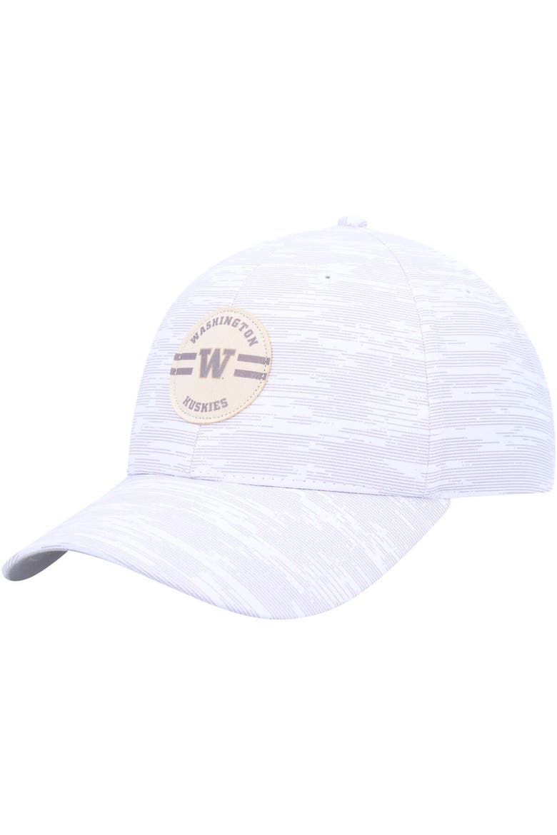 Men's Ahead White Washington Huskies Streaker Adjustable Hat, Main, color, White
