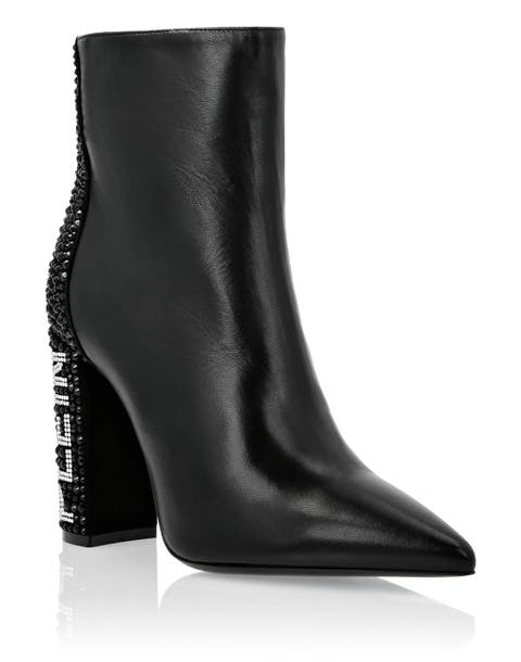 Boots High Heels Mid Crystal Plein Women