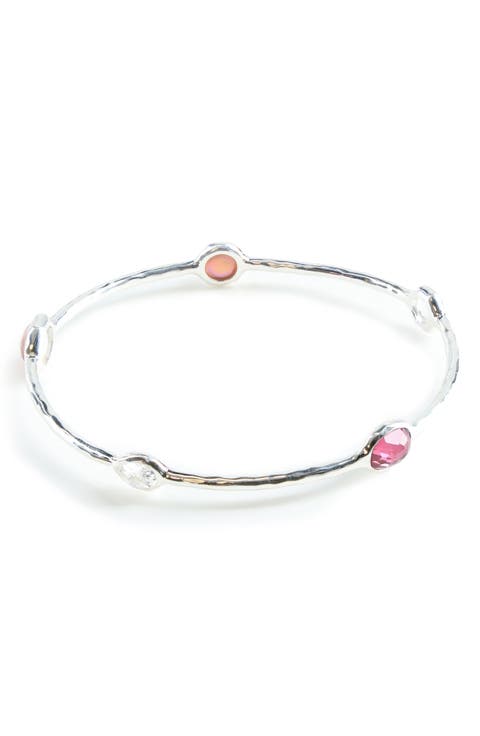 Wonderland 5-Stone Bangle Bracelet
