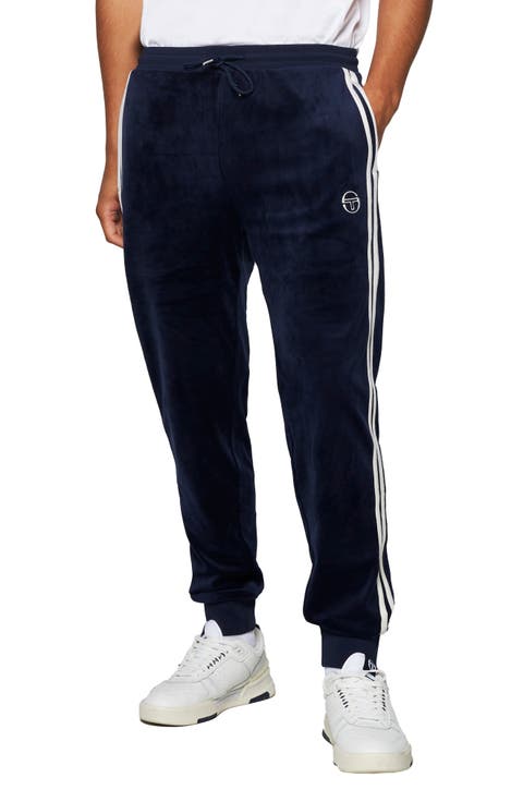 Damarindo Stretch Velour Track Pants