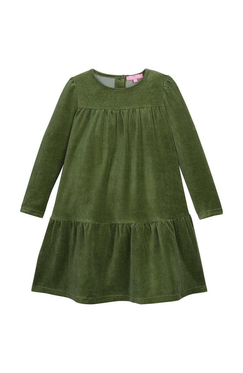 BISBY Kids' Velour Lisle Dress, Main, color,