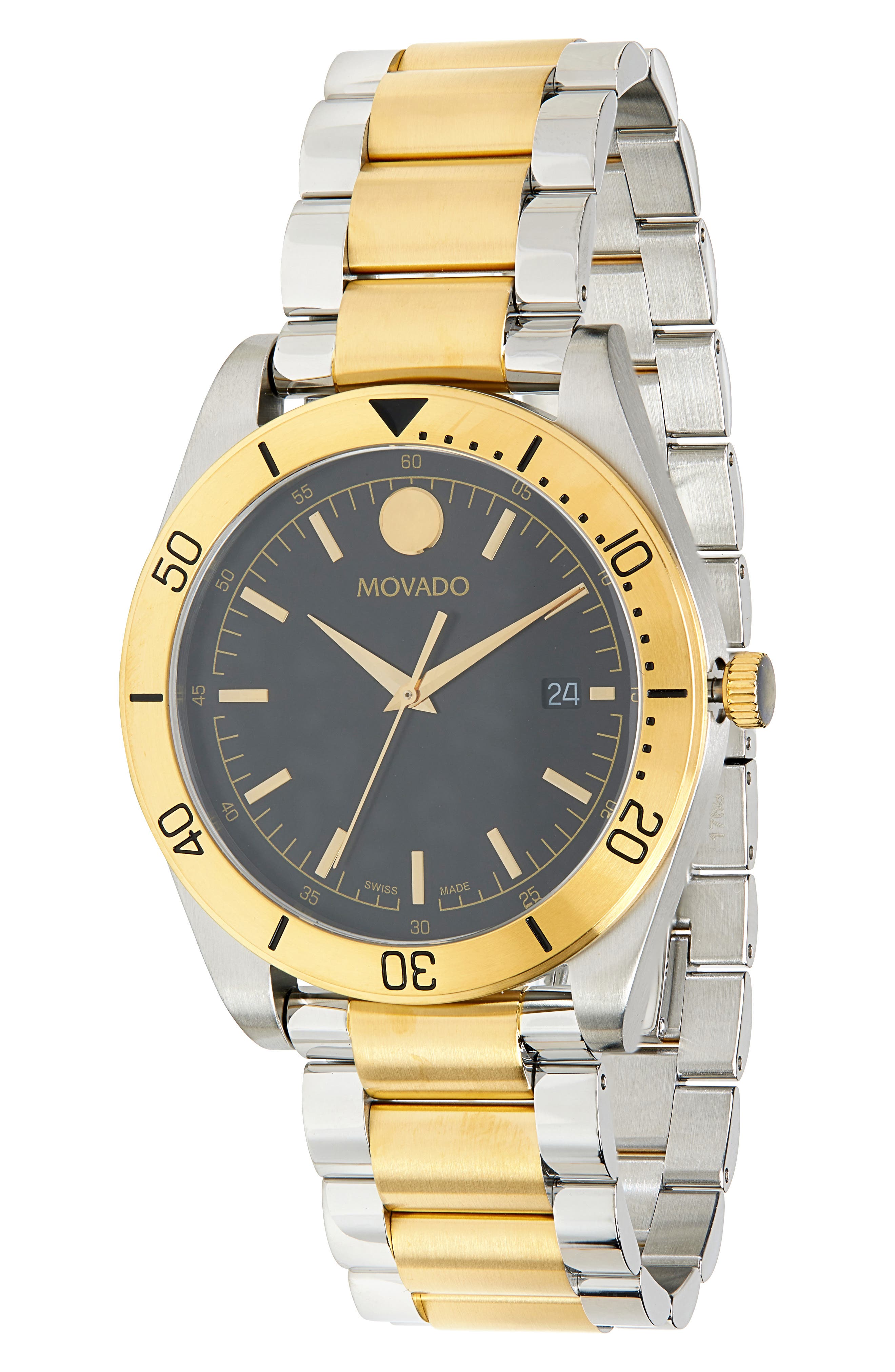 Movado Sportivo Two-Tone Bracelet Watch, 41mm