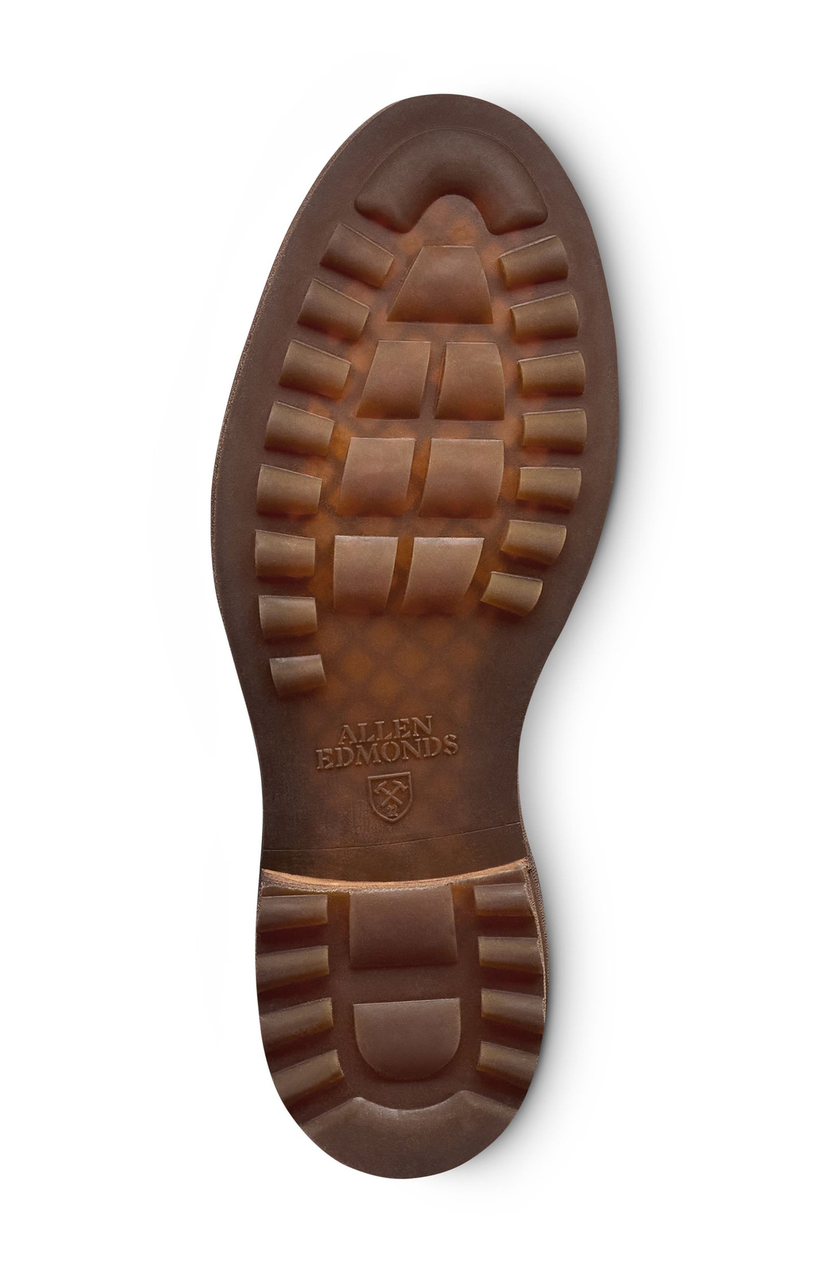 Allen Edmonds Noah Lugged Plain Toe Derby, Alternate, color, Black