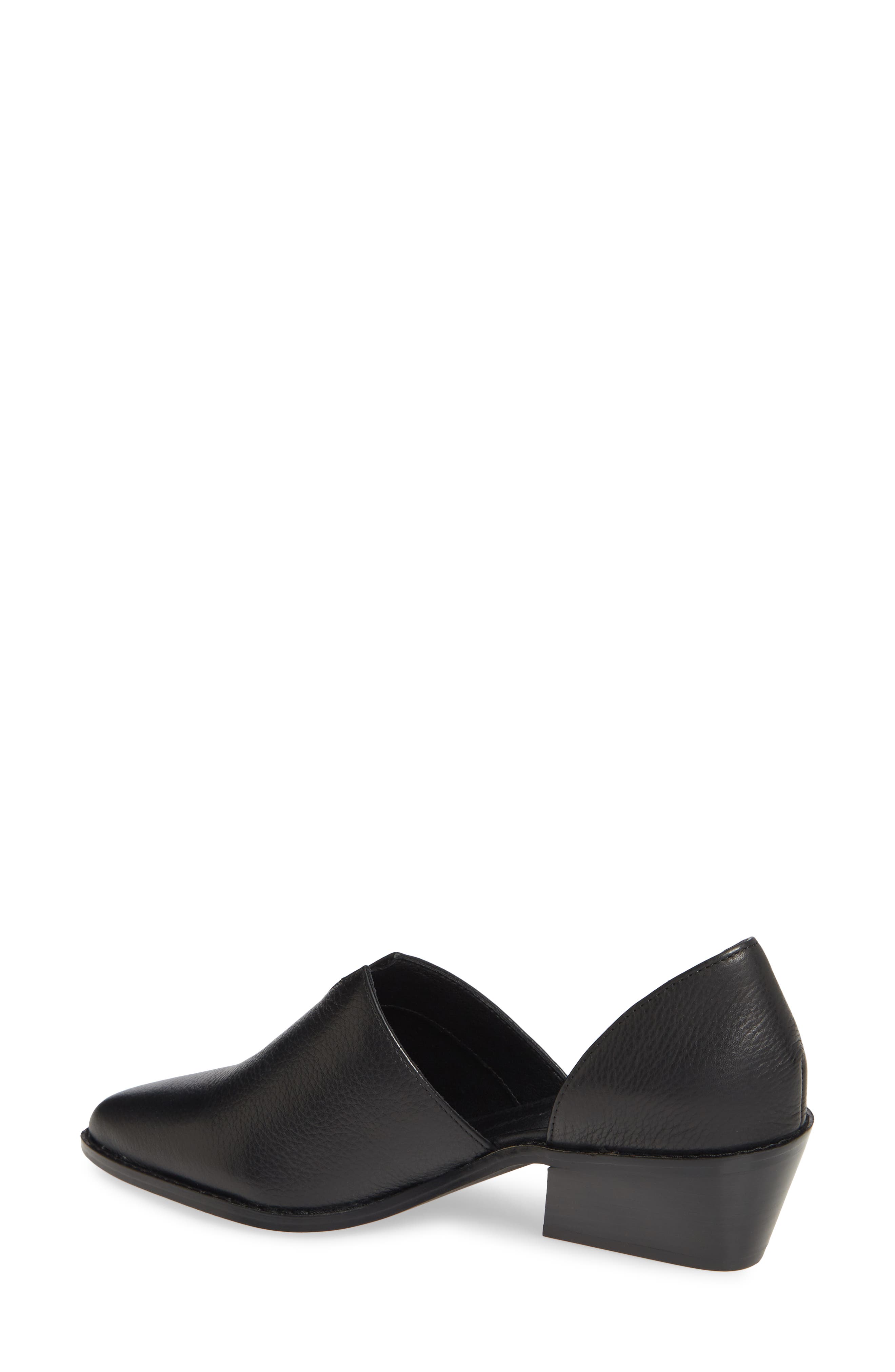 Chinese Laundry Matcha d'Orsay Flat, Alternate, color, Black Leather