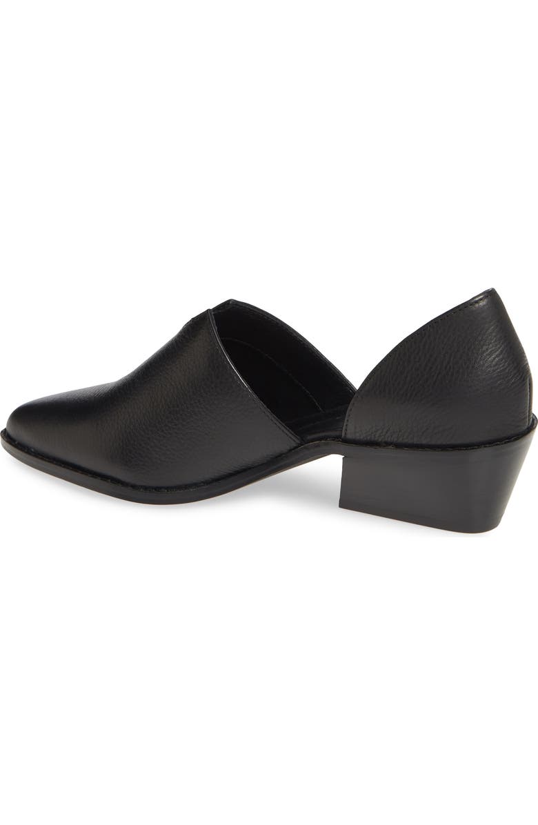 Chinese Laundry Matcha d'Orsay Flat, Alternate, color, Black Leather