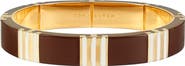 Tory Burch T-Stripe Bangle Bracelet